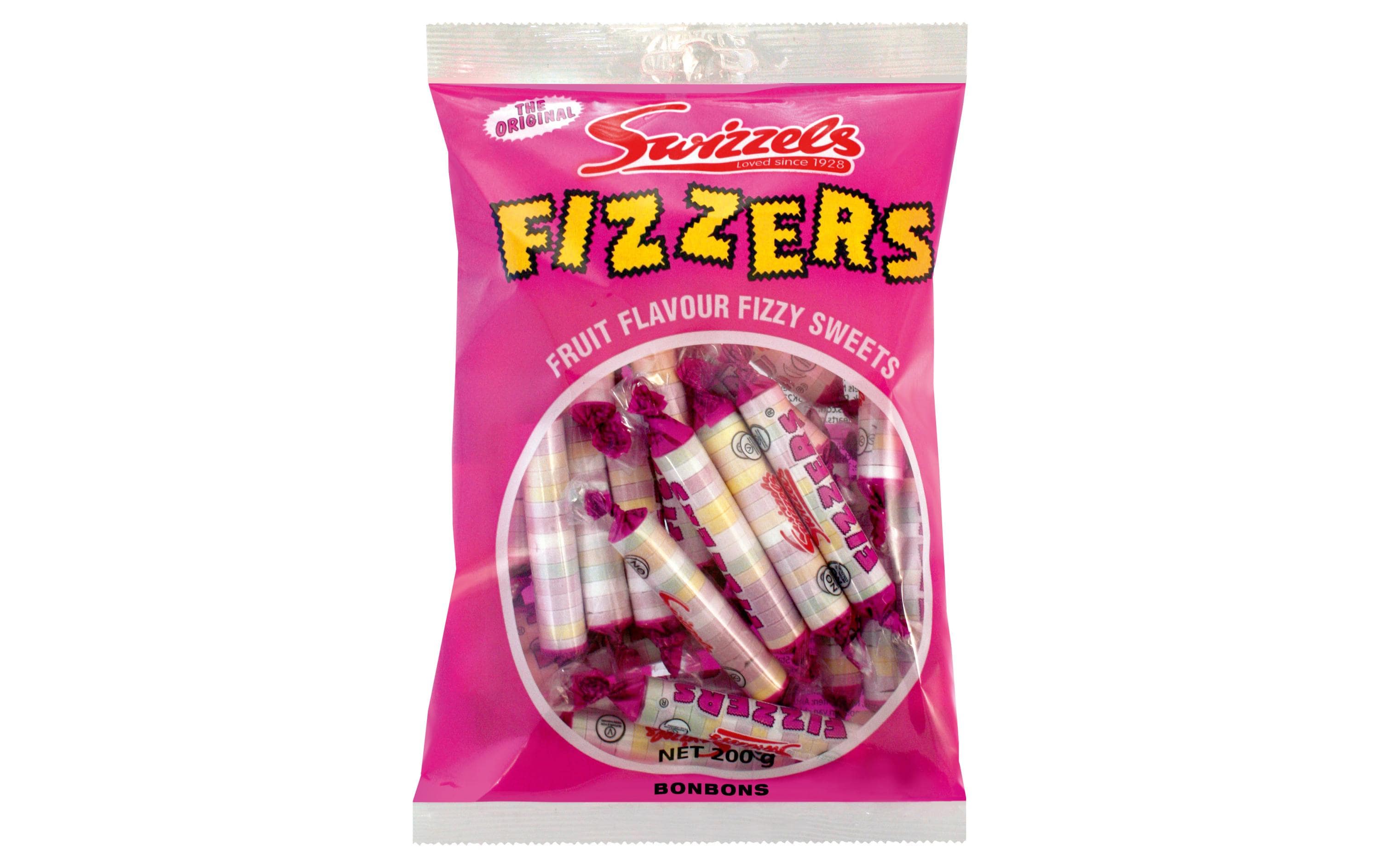 Bonbons Fizzers 200 gKleine, fruchtige Süssigkeiten