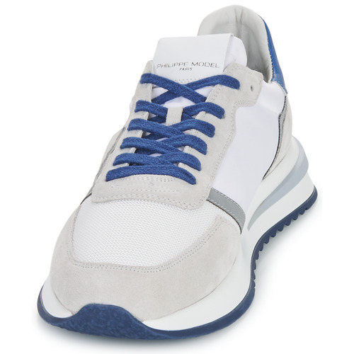 Philippe Model - TROPEZ 2.1 LOW MAN Blanco / Azul / Gris