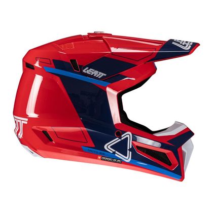 Casque cross Leatt 3.5 JUNIOR avec masque 2.5s - Bleu