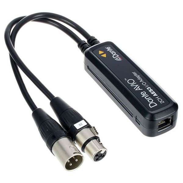 Dante AVIO AES3 IO Adapter 2x2