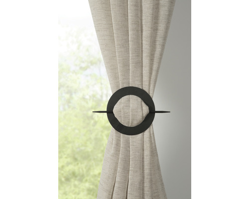 Decoratieve clip Mars zwart Ø 14,5 cm