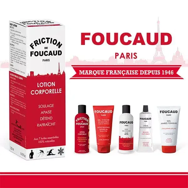 Foucaud Huile de Massage Revitalisante 200ml