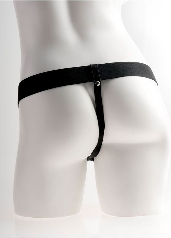 Pipedream - 11in Hollow Recharge Strap On - Strap On Hollow Lichte huidskleur