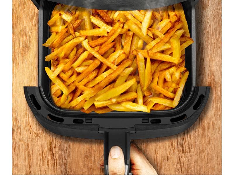 Tefal Heissluft-Fritteuse Easy Fry & Grill EY505D 1.2 kg 2-in-1-Heissuftfritteuse mit Grill