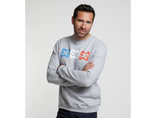 Sweat de travail col rond Made in France Würth MODYF gris