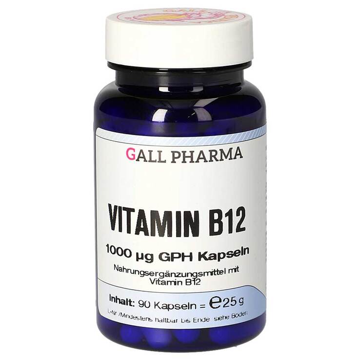 Vitamin B12 1000 µg GPH Kapseln, 90 St