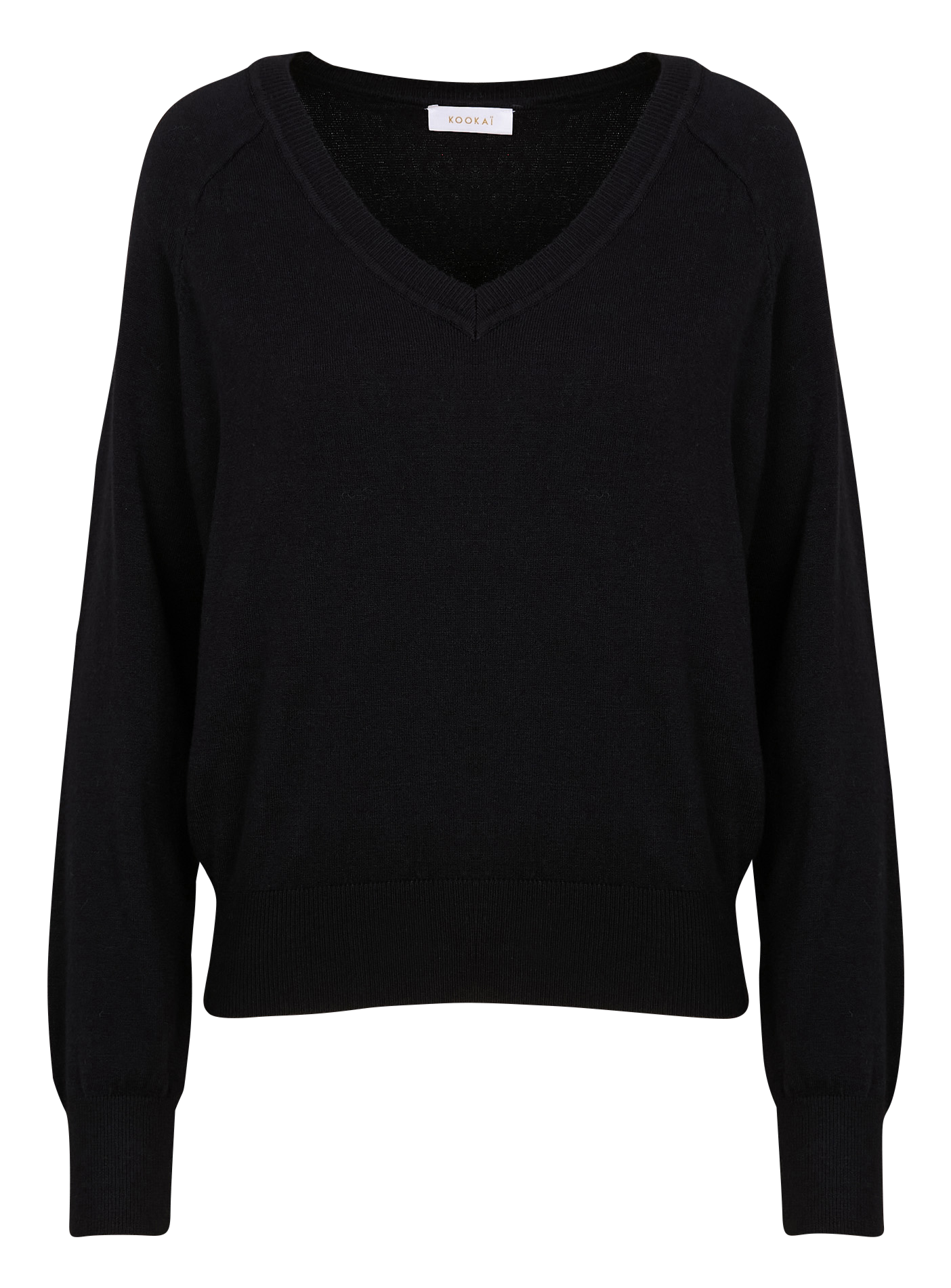 NOLWENN - Pull ample en maille | Noir
