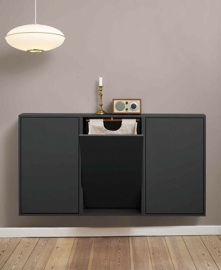 RECOLLECTOR Laundry Box Black raven