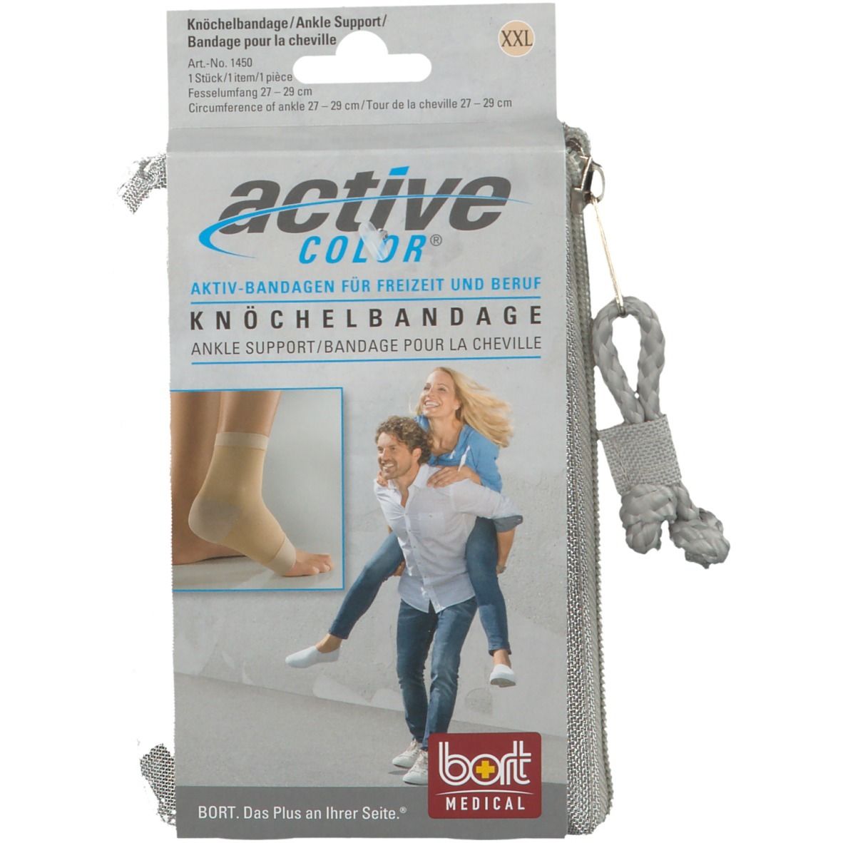 BORT ActiveColor® Knöchelbandage XXL haut