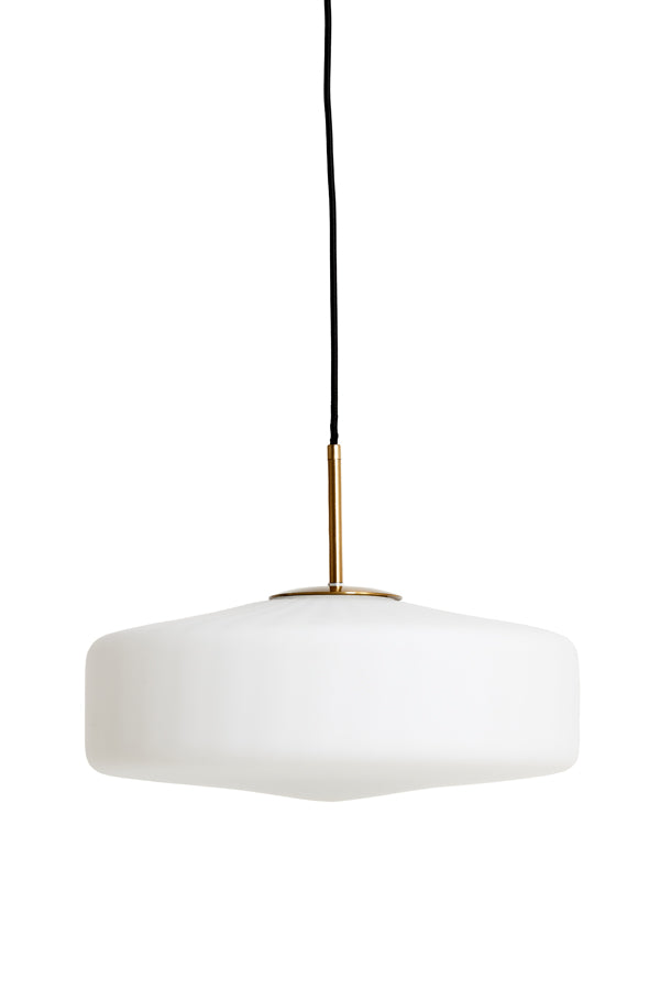 Light & Living - Hanglamp PLEAT - Ã40x17cm - Wit