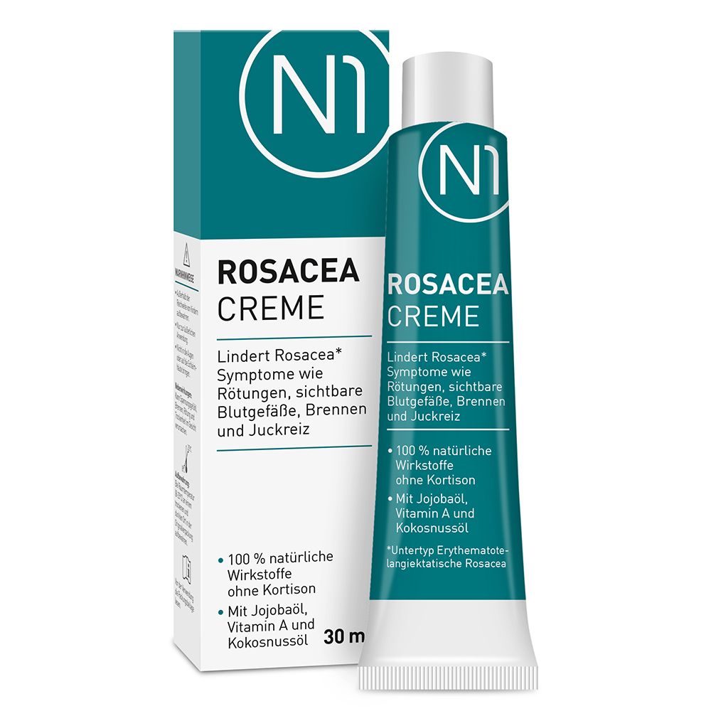 N1 Rosacea Crème – beruhigt und lindert Rötungen und Juckreiz