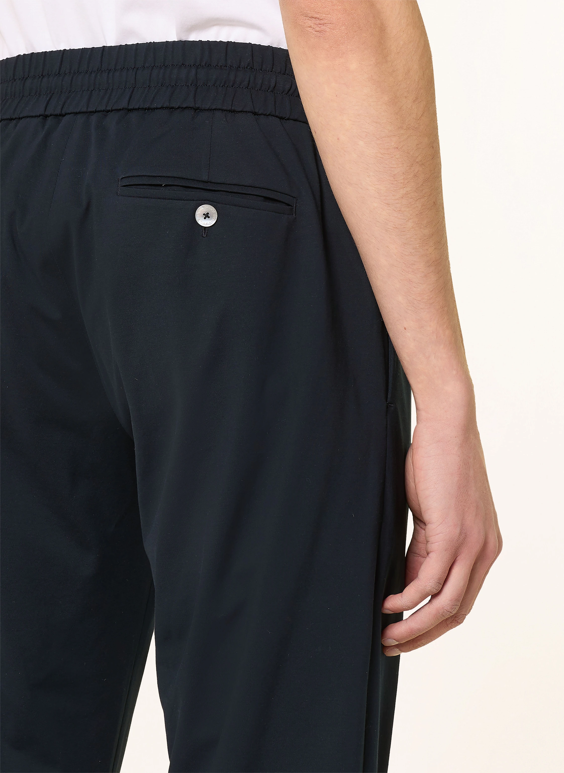 Stefan Brandt Hose JONAS im Jogging-Stil Slim Fit