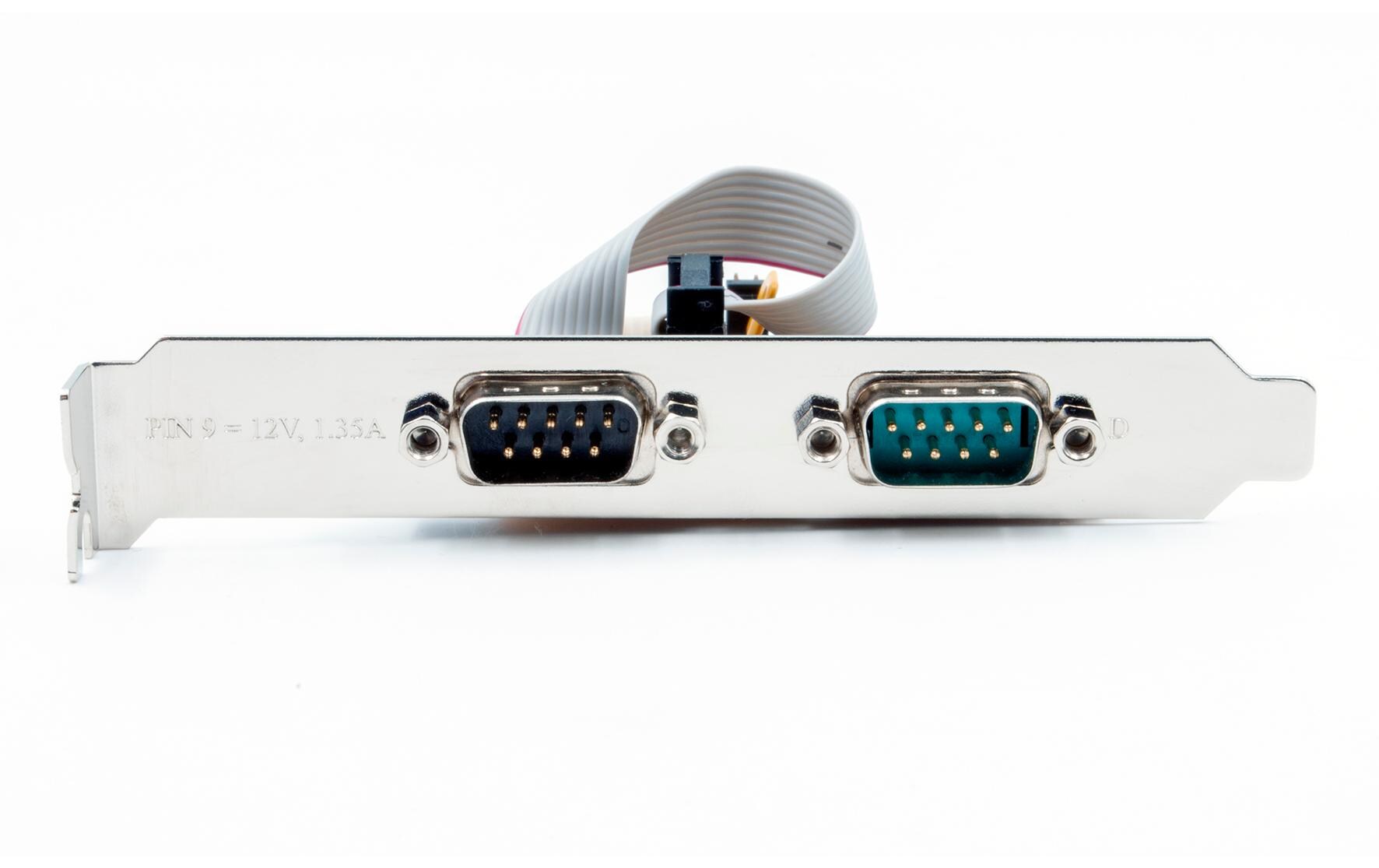 PCI-Express-Karte EX-44082PCIe Schnittstellenkarte mit zwei RS-232 Ausgängen