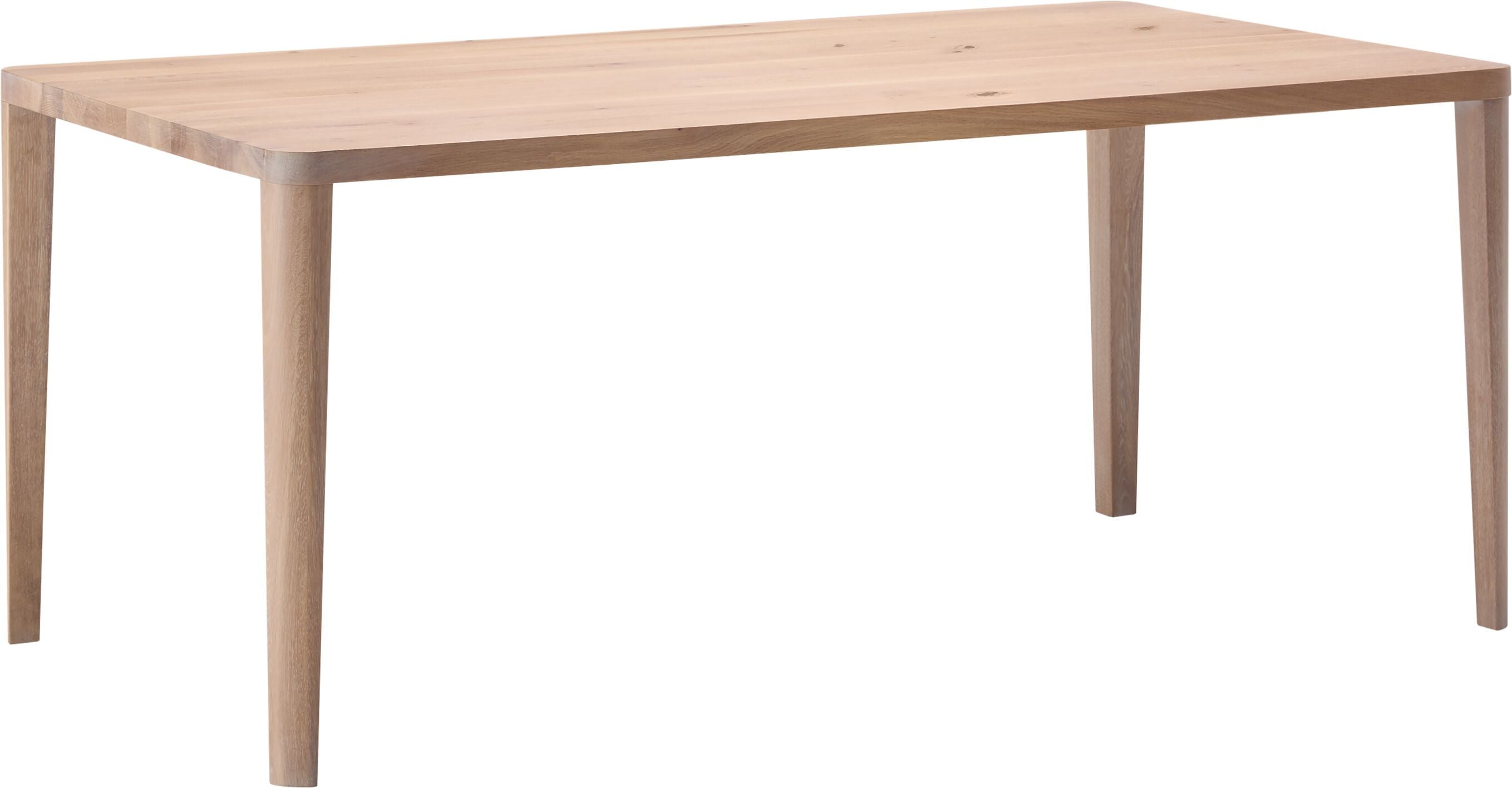 LEONORA Tisch - Eiche weiss / B: 220.0 cm x T: 95.0 cm x H: 75.0 cm