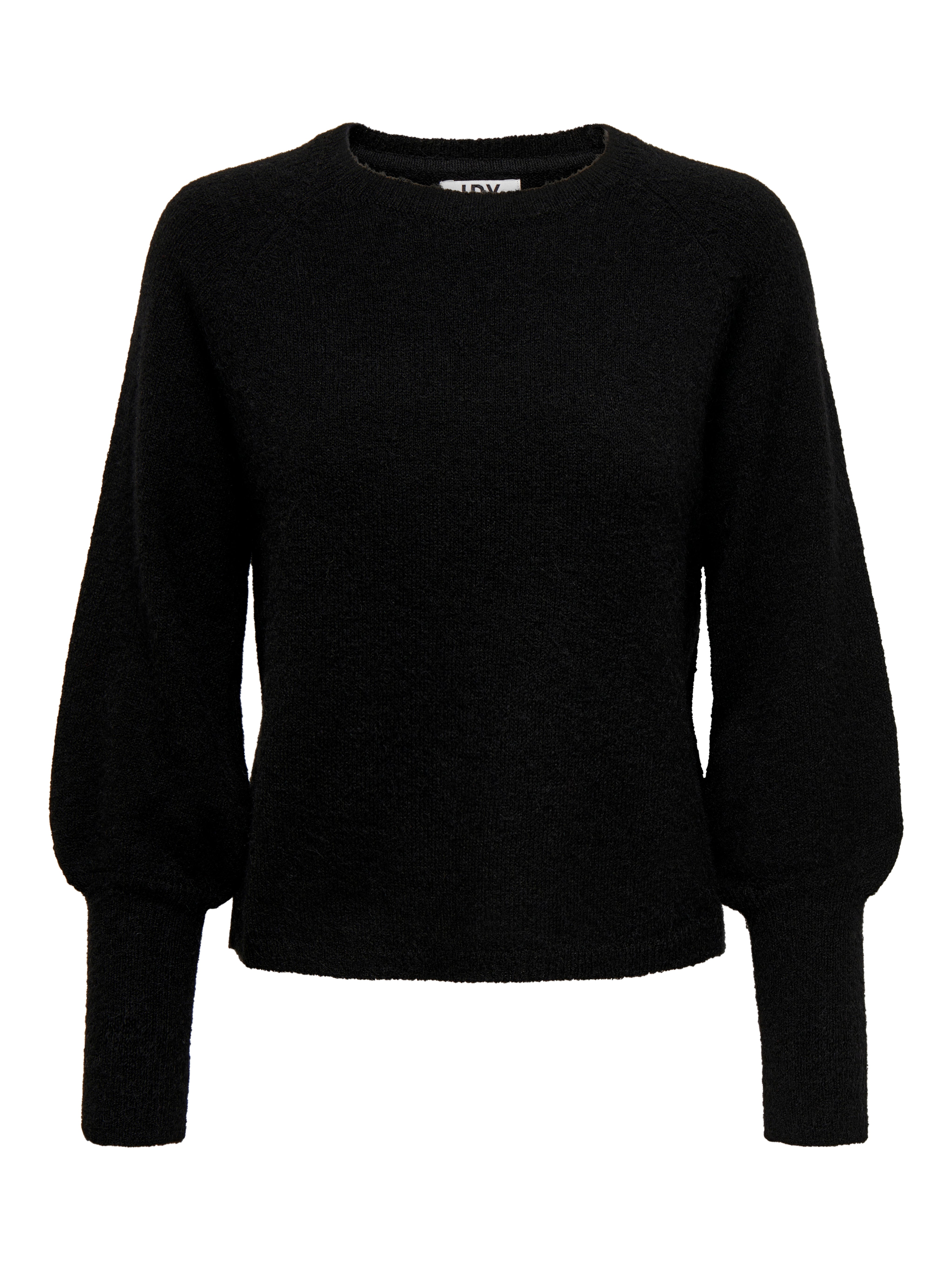 JDYINGE Strickpullover Black