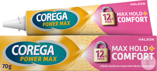 Corega Power Max Hold + Comfort Tube 70g
