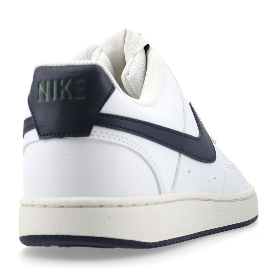 Nike Chaussures Court Vision Low - Blanc/Bleu Foncé