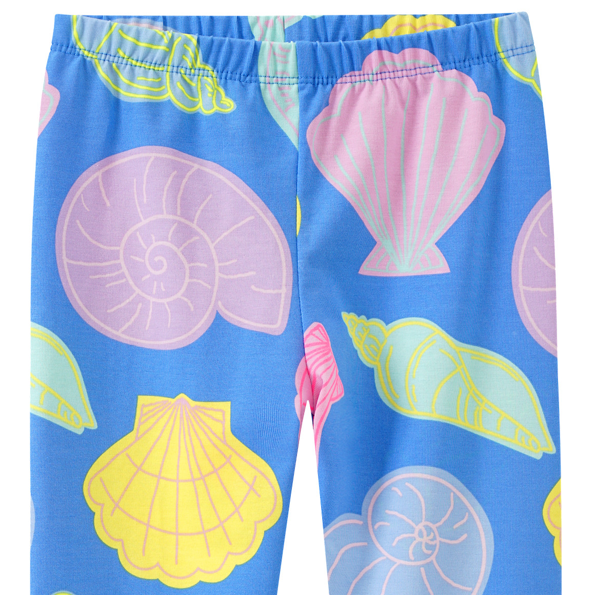 Topolino Mädchen Capri-Leggings mit Allover-Print blau / bunt
