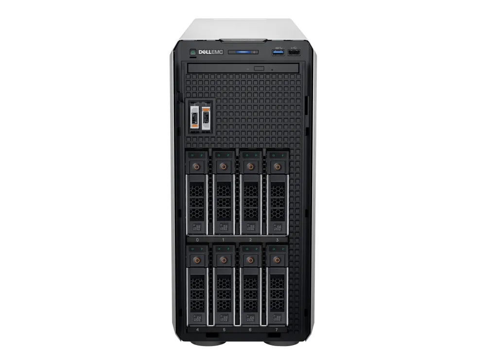 Dell PowerEdge T350 - Server - tower envejs - 1 x Xeon E-2314 / op til 4.5 GHz - RAM 16 GB - SAS - hot-swap 3.5