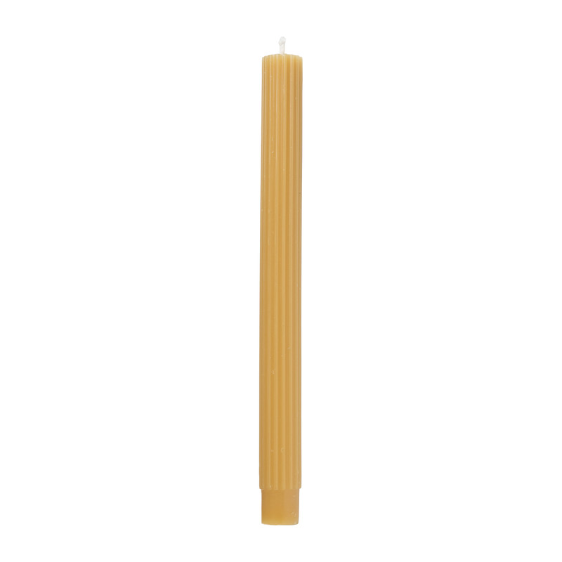 Dinerkaars rib - okergeel - ⌀2x25 cm