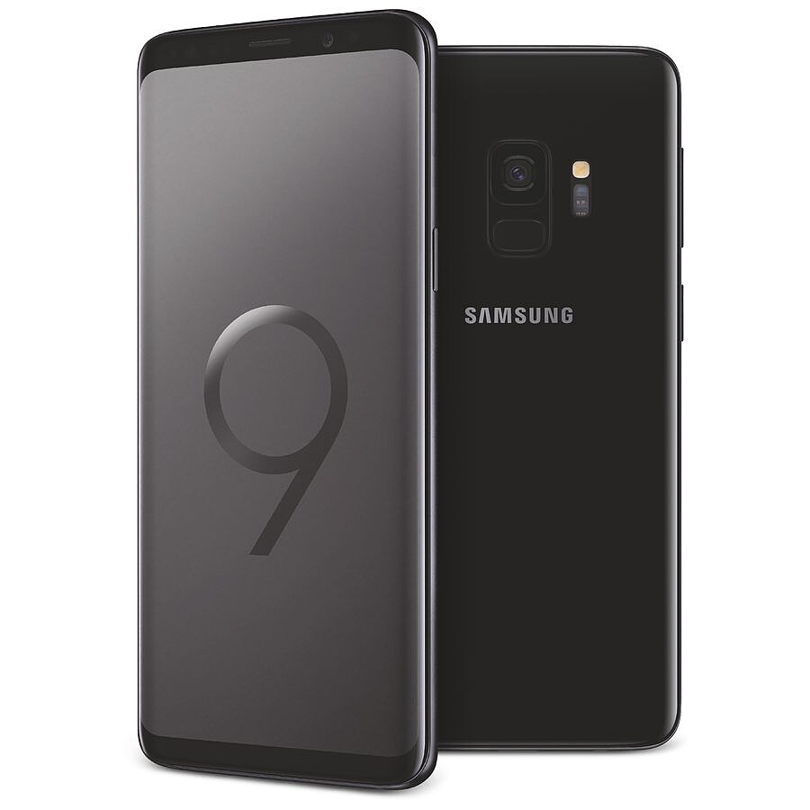 Samsung Galaxy S9 (noir carbone) - 4 Go - 64 Go · Reconditionné