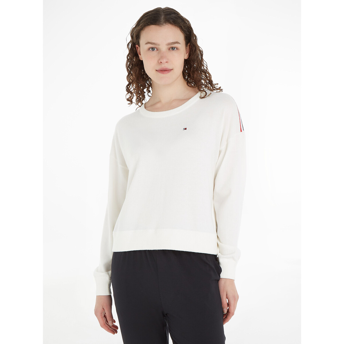 TOMMY HILFIGER<br>Suéter com lange mouwen Global Stripe