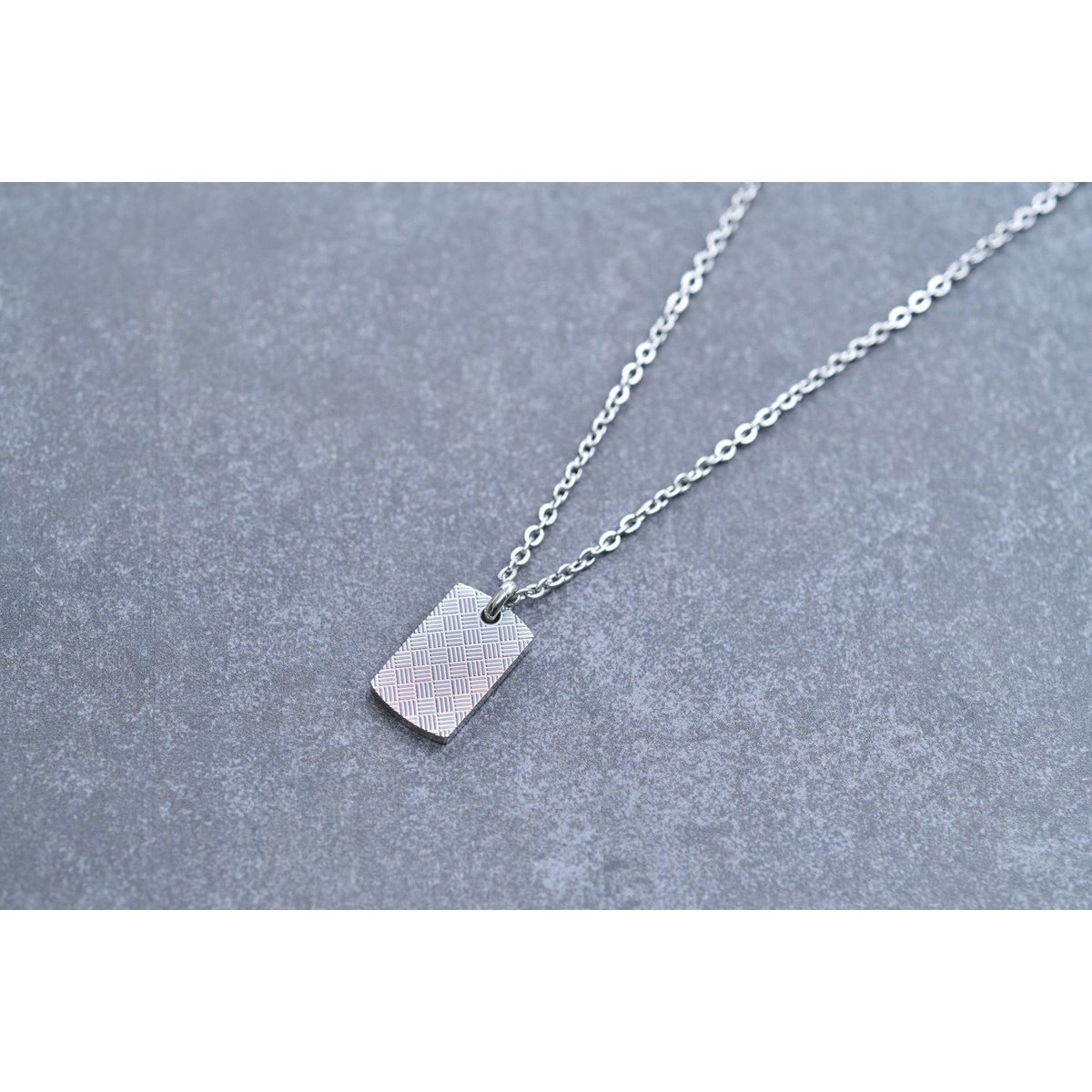 Collier mono-motif Gior en Acier 316L