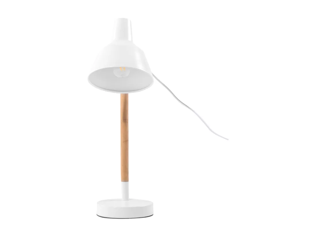 Lampe de bureau ALDAN Réglable Métal Blanc