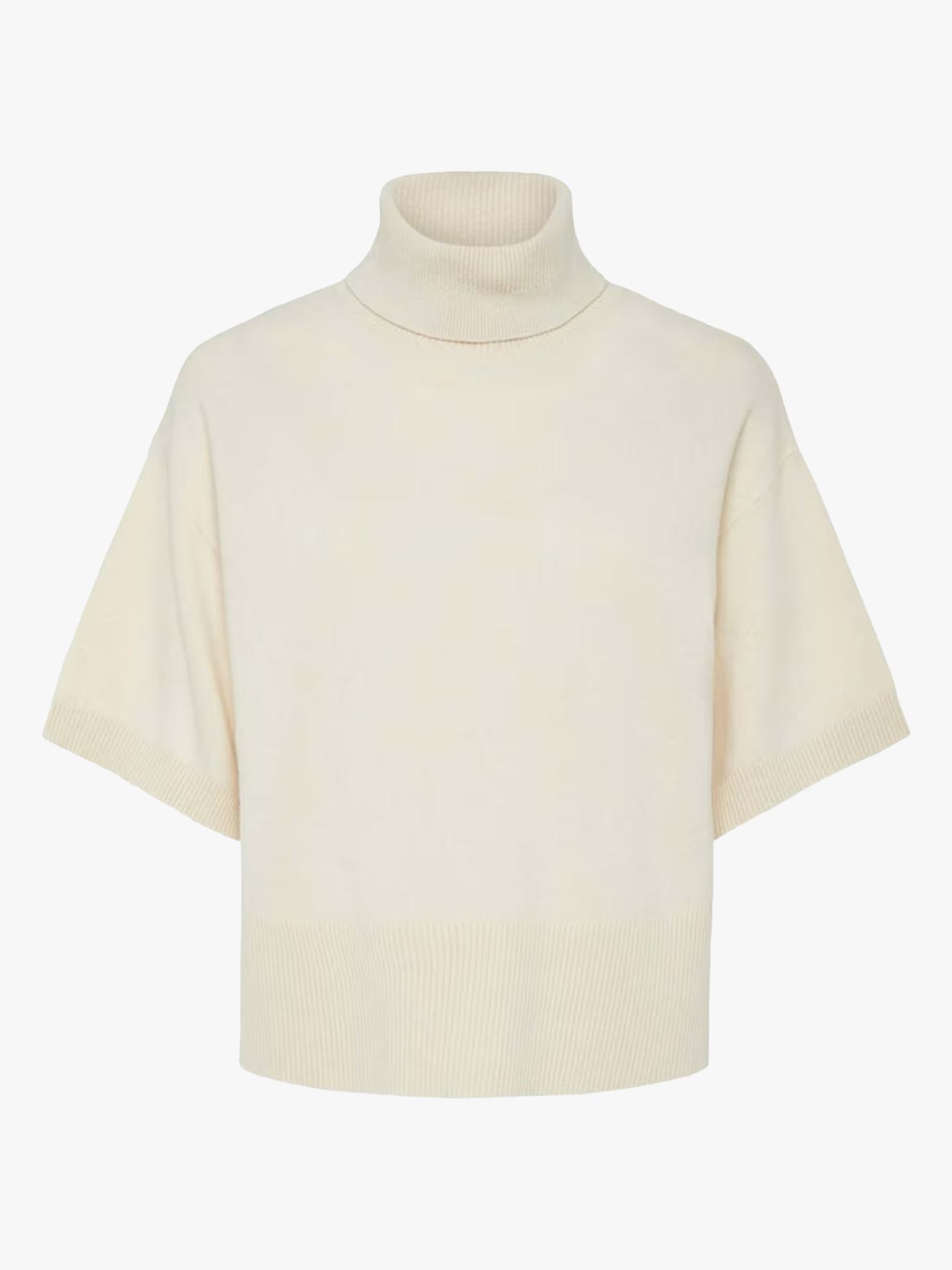 Emila 2/4 Roll Neck Knit Pullover