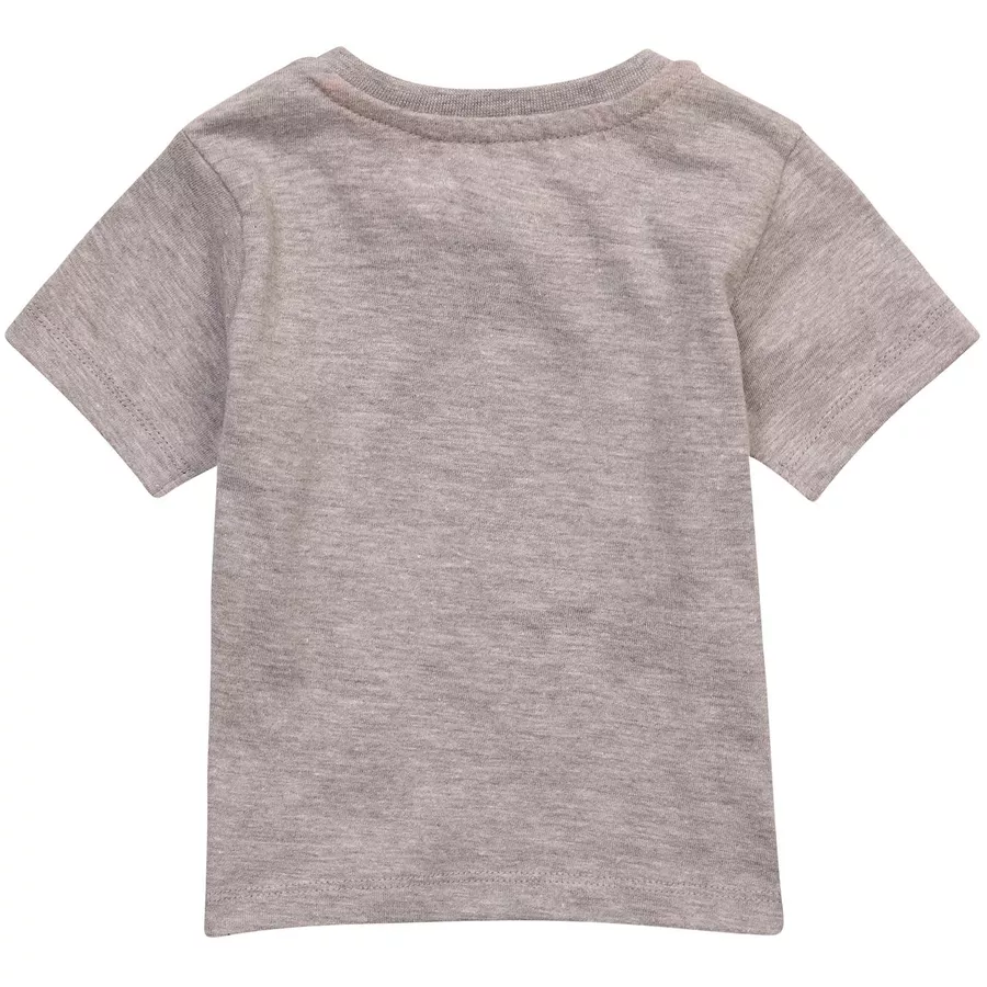 MINOTI Shorts und T-Shirt im Set GrauOrange