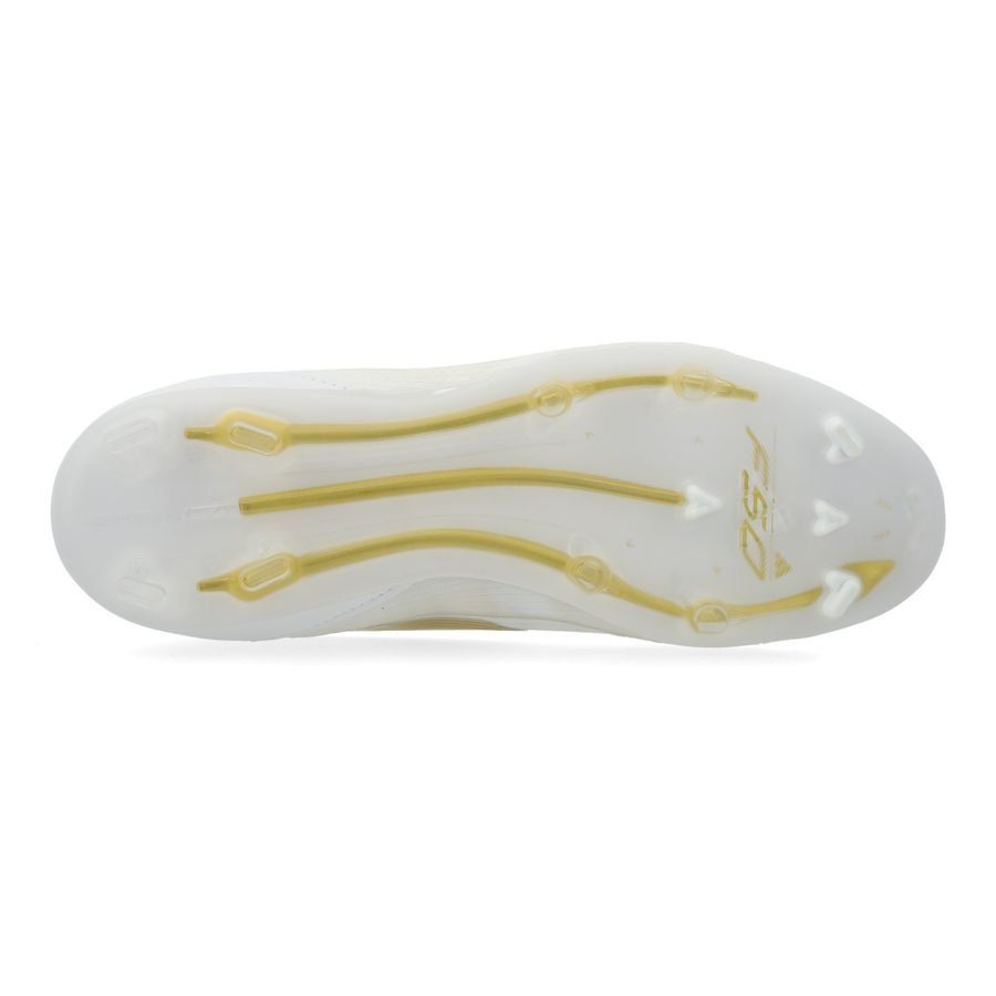 adidas F50 Pro FG Day Spark - Blanc/Doré/Blanc Enfant
