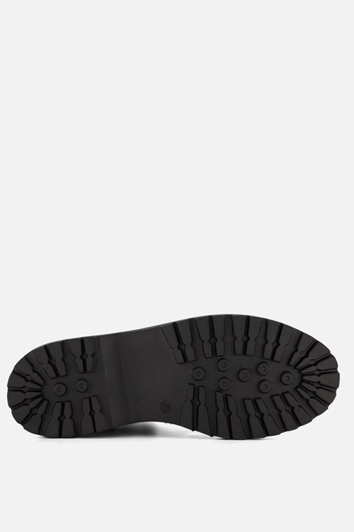 Mexx Sandy Sam Veterboots zwart Leer