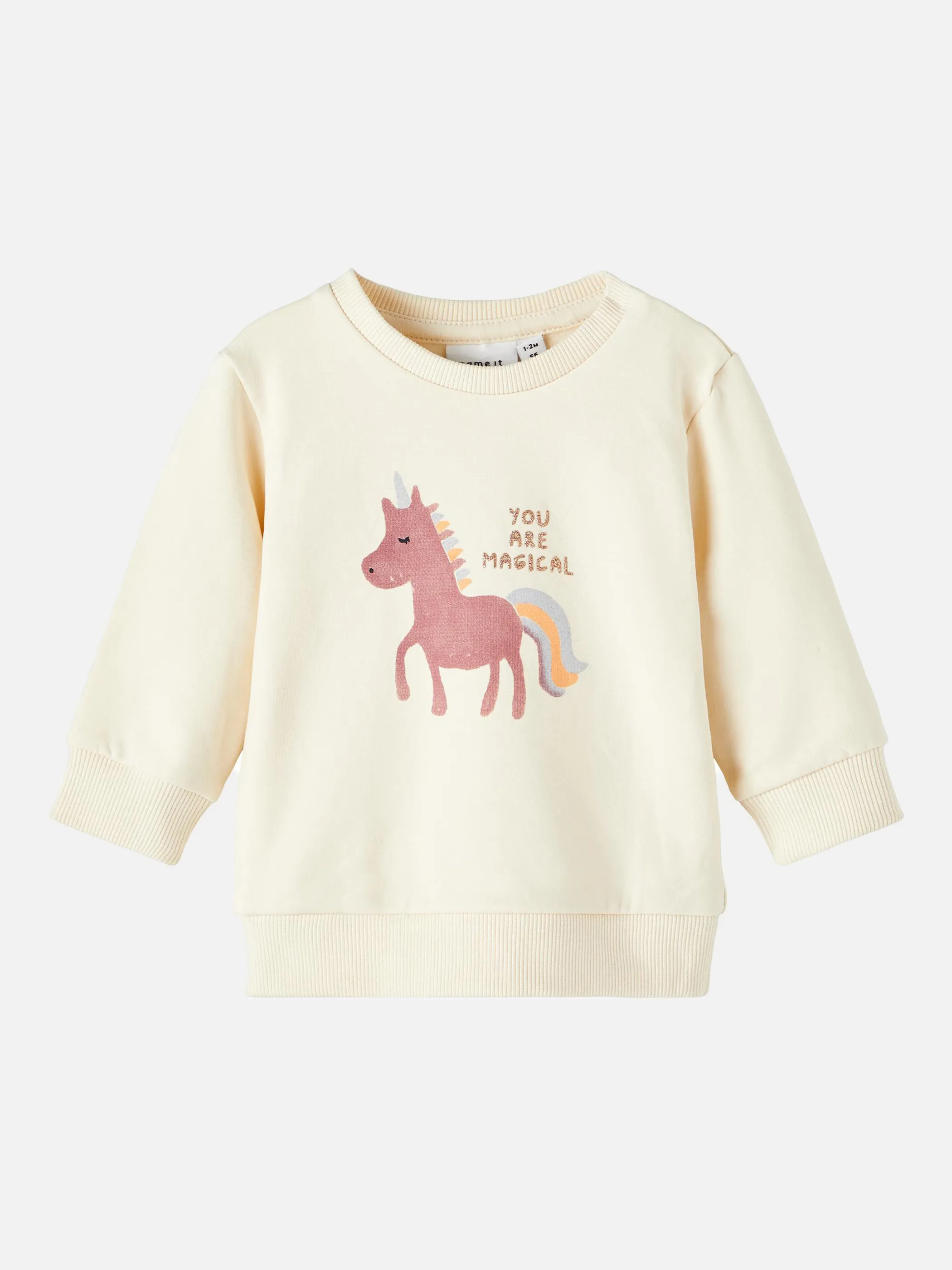 Mädchen Sweatshirt mit Print