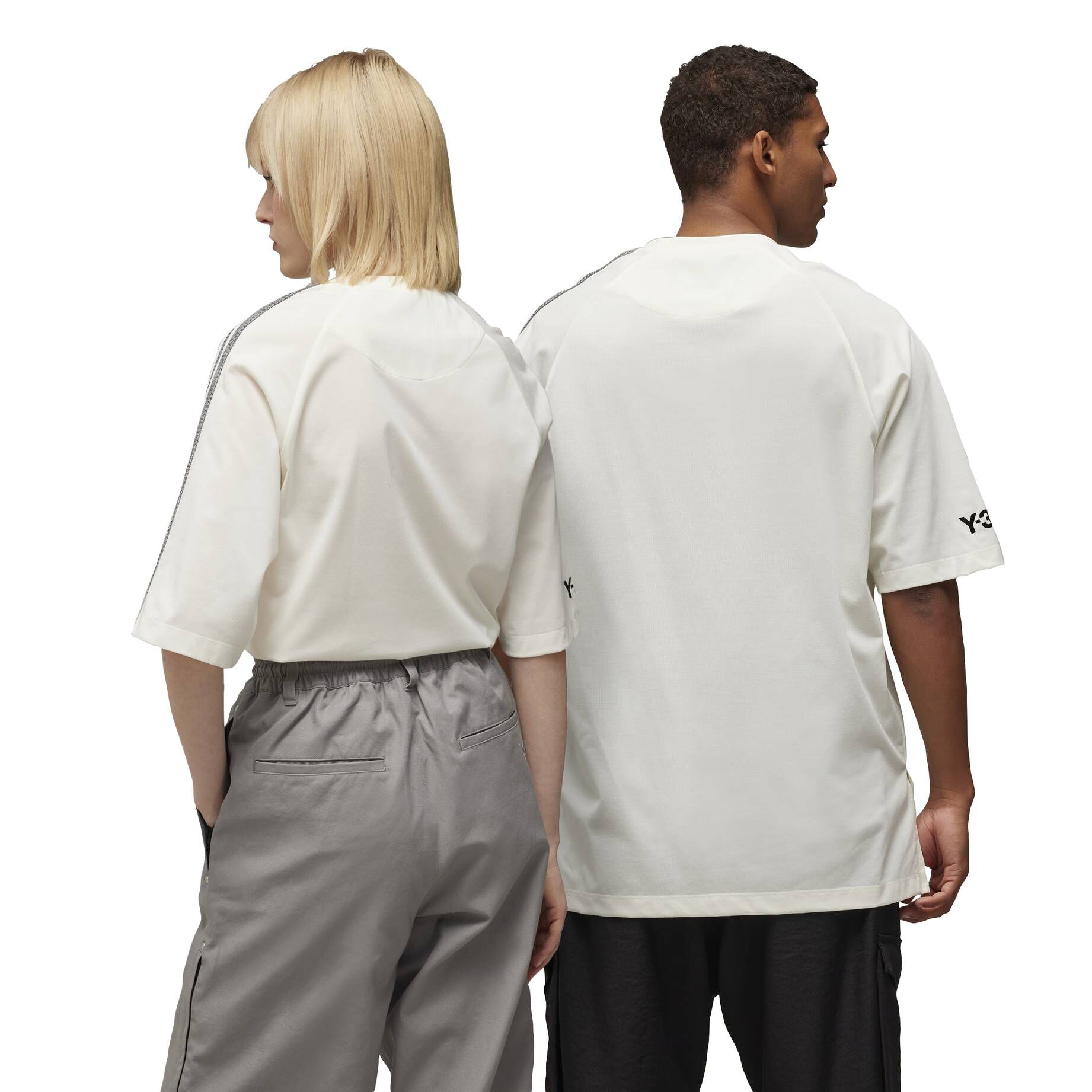 Y-3| T-Shirt 3 STRIPES Regular Fit