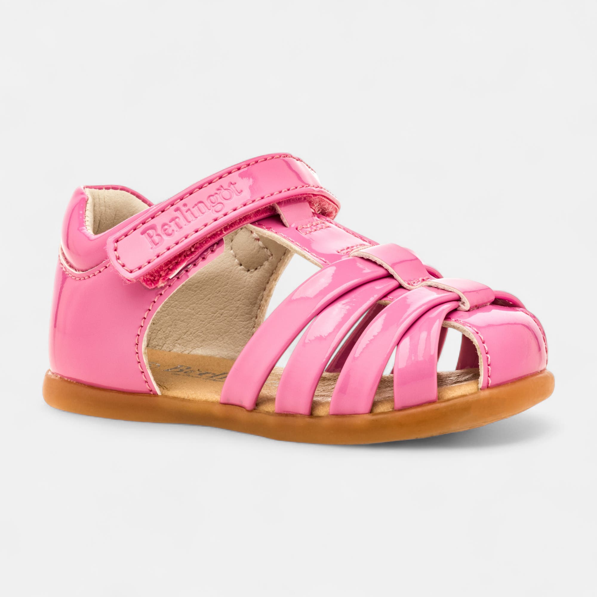 Nu-pieds Bébé fille rose