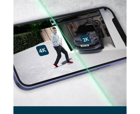 Arlo Ultra 2 spotlight camera - 4-pack Svart