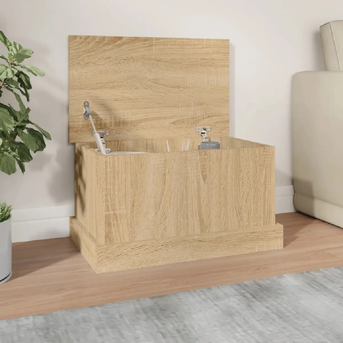vidaXL Boîte de rangement - Chêne Sonoma