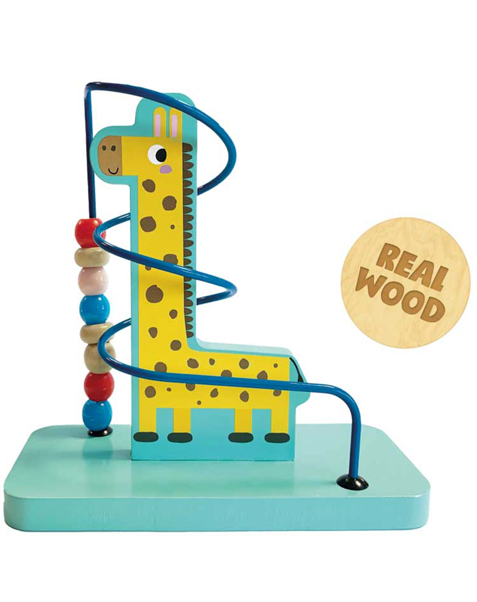 Motorikschleife GIRAFFE in bunt