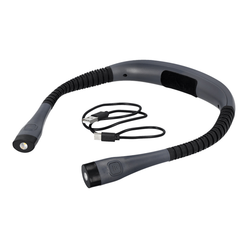 Oppladbar nakkelampe 60 lm 0,5 W