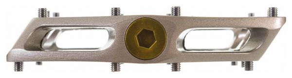 Paire de Pédales Plates DMR V12 Magnésium Gris