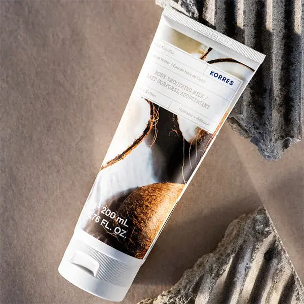 Loção Corporal Suavizante com Água de Coco Korres 200ml