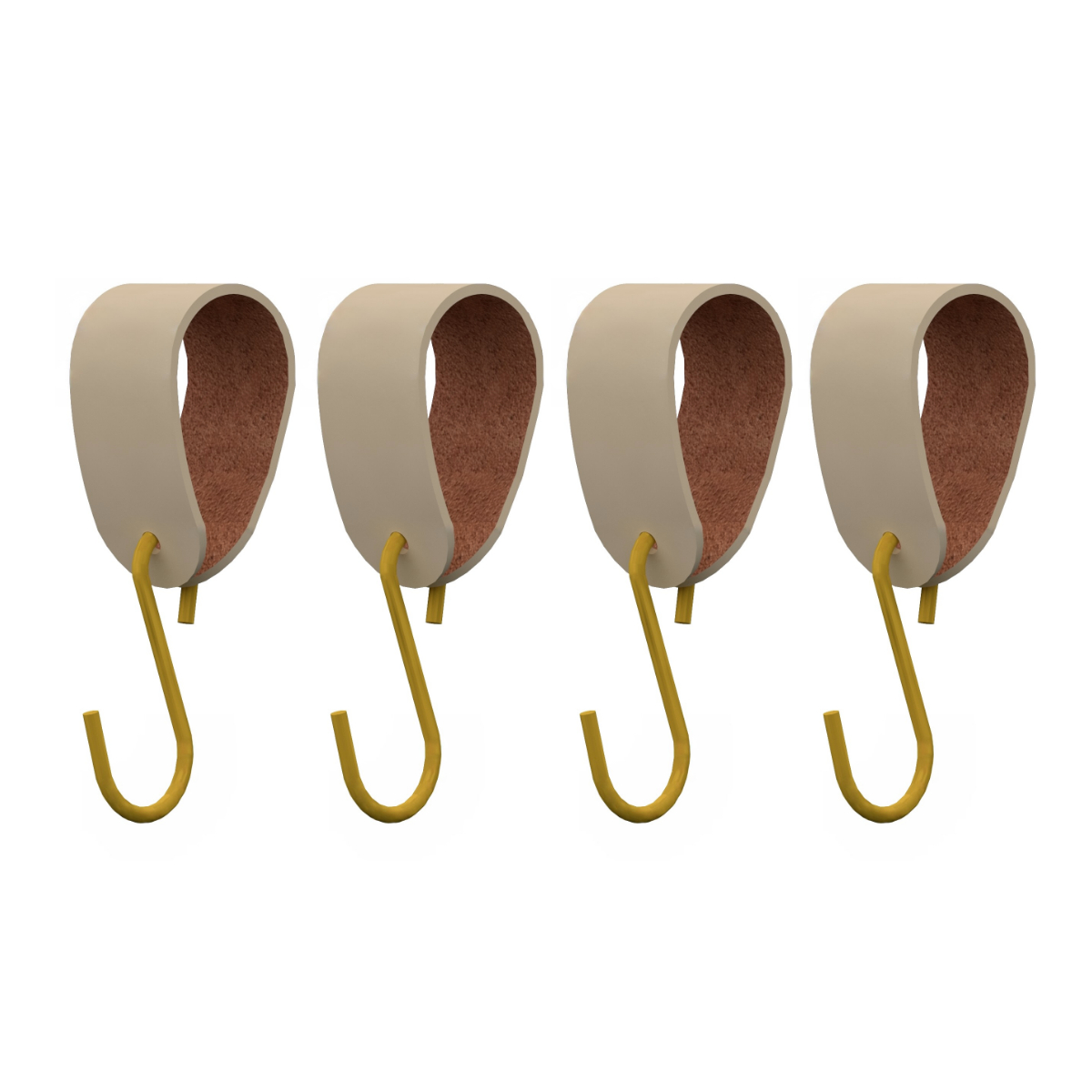 M/gou/Creme | S-haak hangers