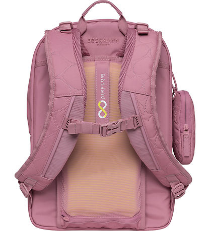 Beckmann Schulranzen - Sport Air - 30 L - Gepolstert Heart - Ros