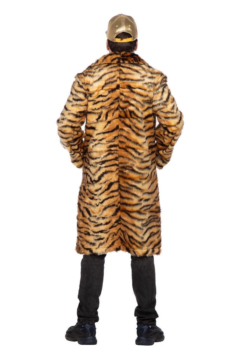 Tijger Bontjas Heren Lang