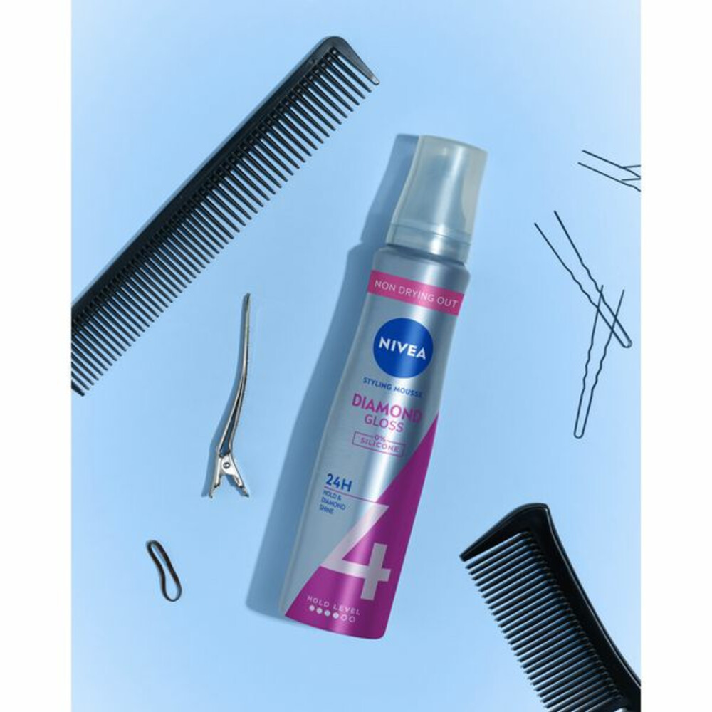 Nivea Haarmousse Diamond Gloss150 ml