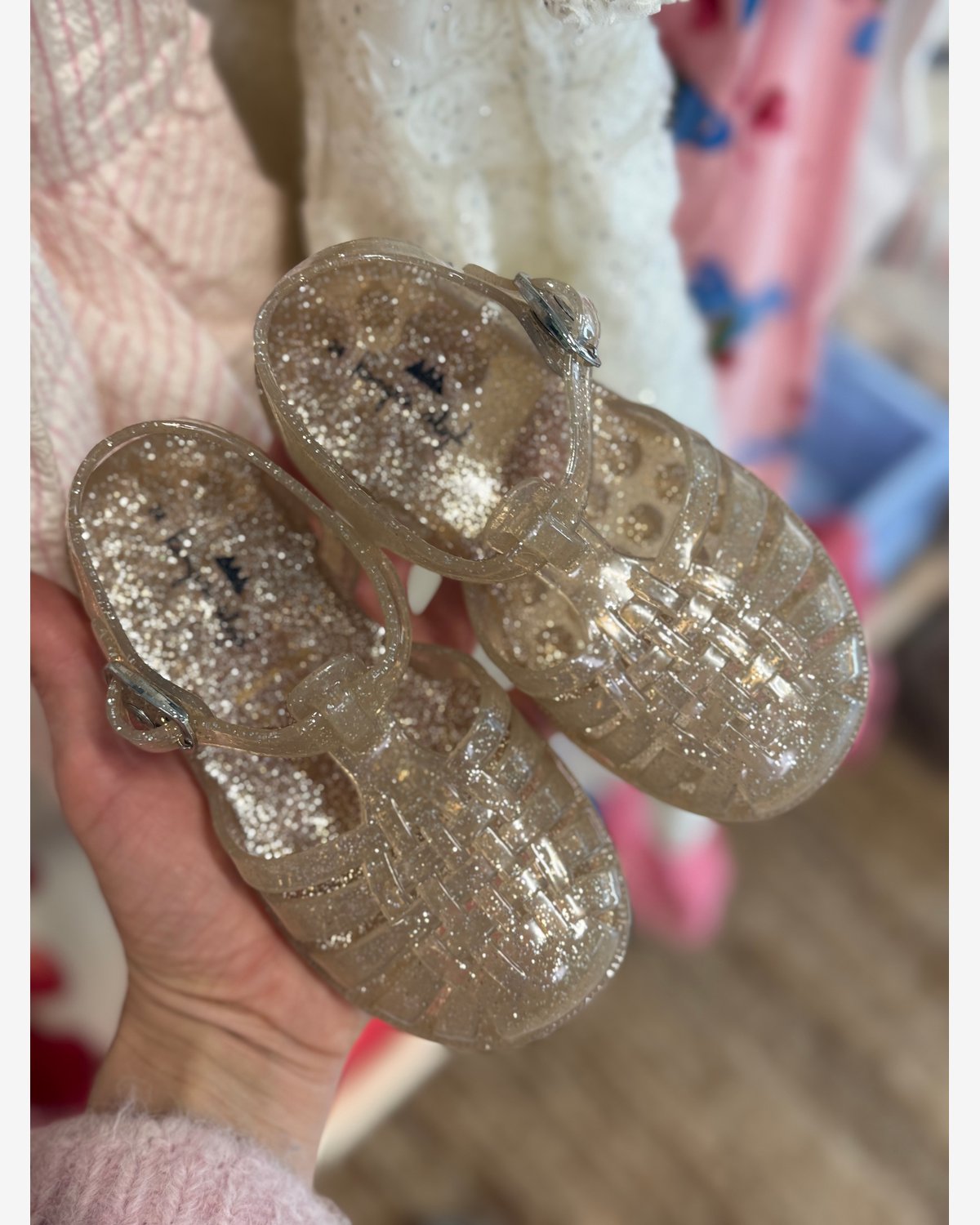 Badesandaler – 100% PVC-Gummi | Nea Glitter Sandal