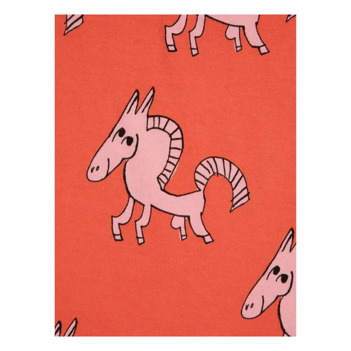 Bobo Choses Exclusivité Bobo Choses x Smallable - Barboteuse Coton Bio Cheval | Terracotta
