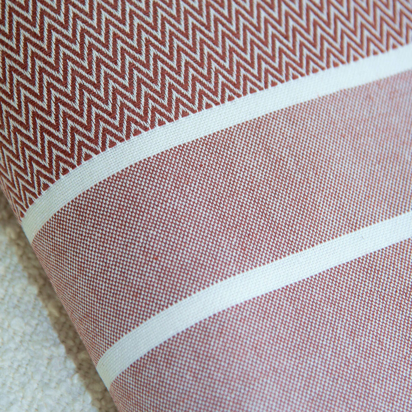 Febronie Plaid Stockholm rouge