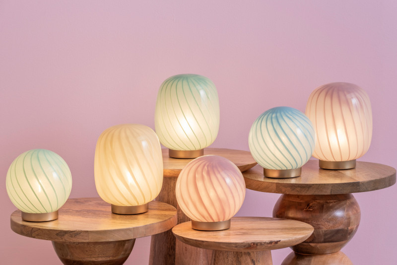 Table Lamp Summer Globe Small LM2265LB Soft blue