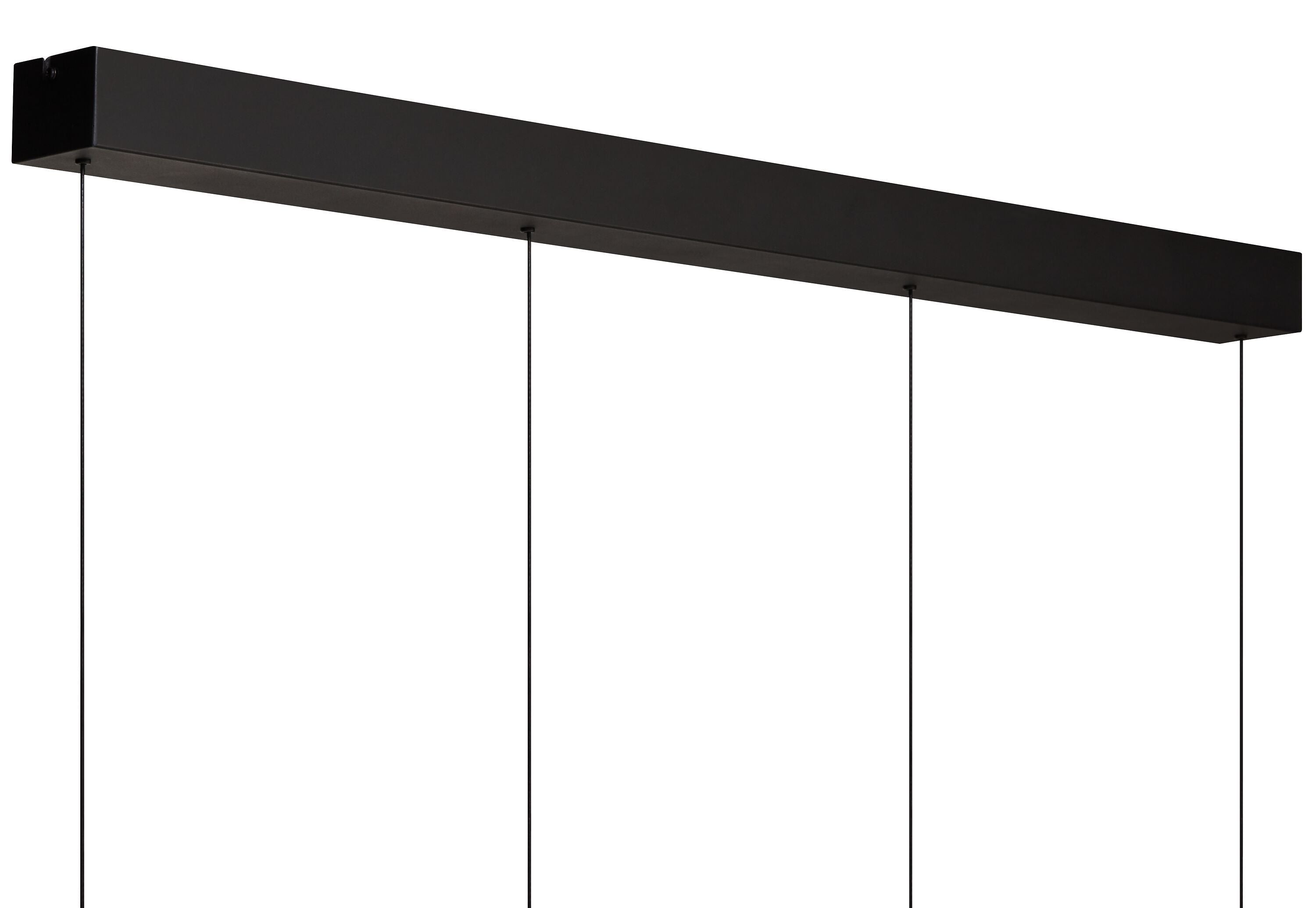 SALA Hängeleuchte - Schwarz / B: 100.0 cm x T: 10.0 cm